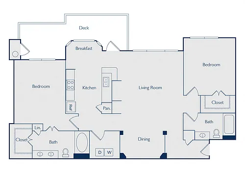 Floor plan B3
