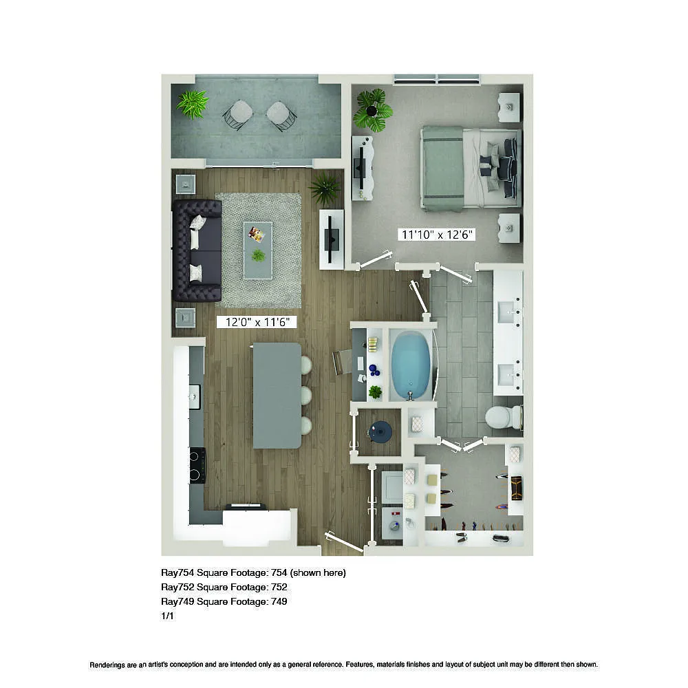 Floor plan A44