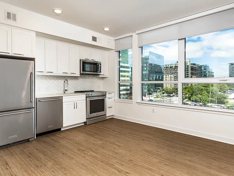 Kitchen and Living Room