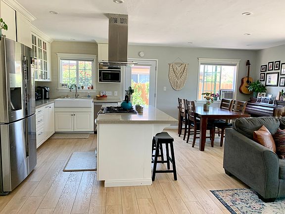 Open concept living area.