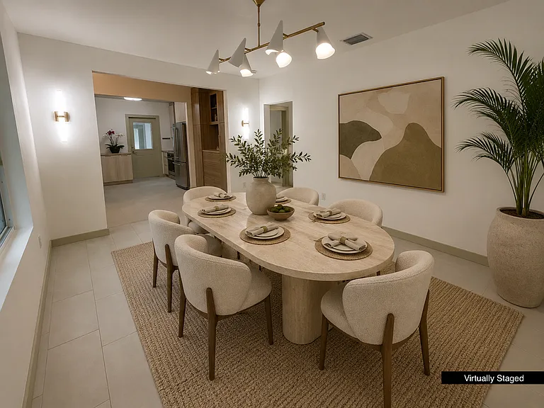 Dining Room (Virtually Staged)