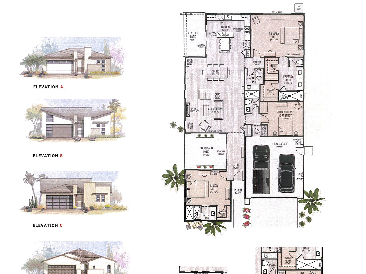 Palazzo 2 Plan, Rio Del Sol, Cathedral City, CA 92234 Zillow