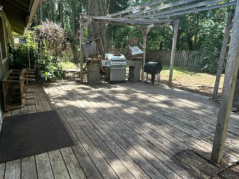 Backyard, Patio and Gazebo