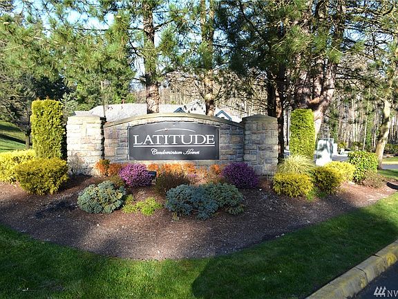 Latitude Condominiums Homes front entry. 