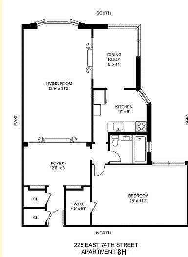 2nd image of 225 E 74th St APT 6H