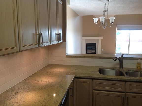 View From kitchen to living room