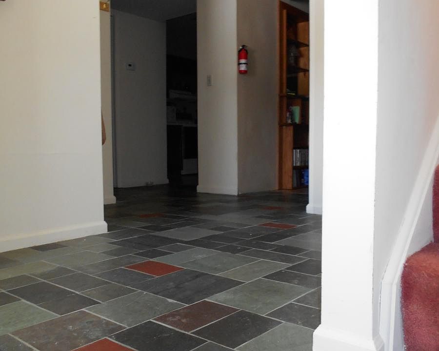 Front Foyer, Slate Tiles