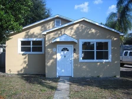 Front view from Florence ave