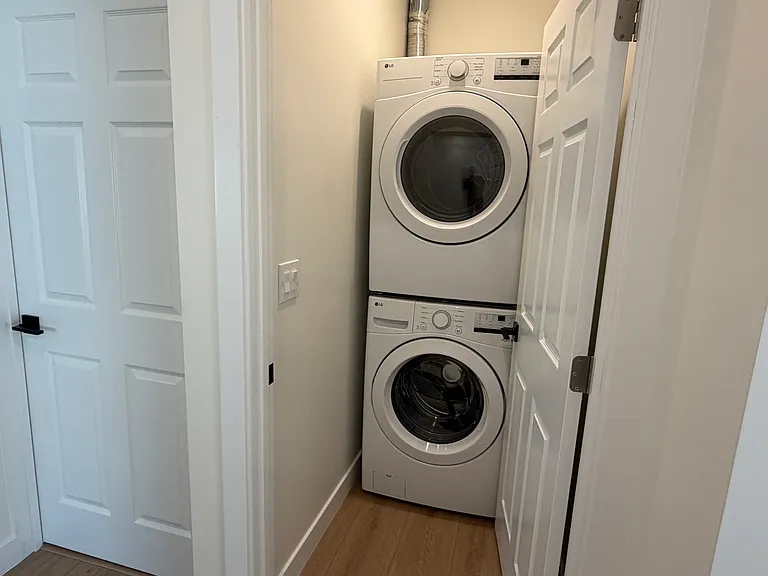 Washer and dryer