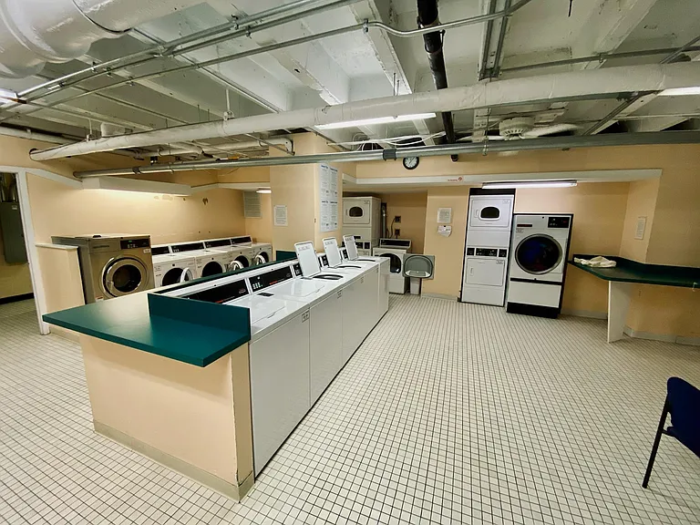 Shared laundry in building