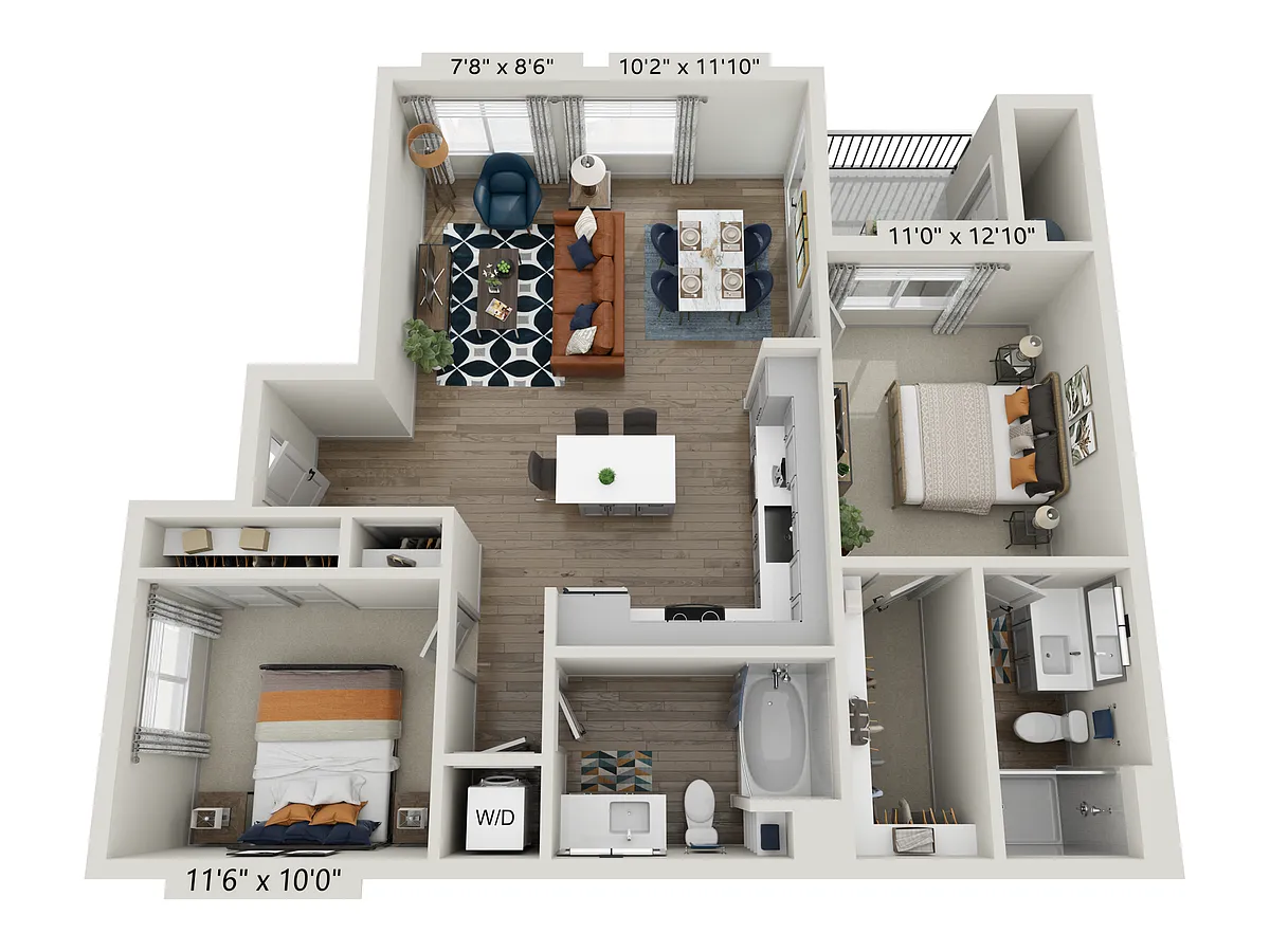 Floor plan B1