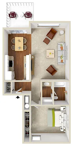 Floor plan Stateline