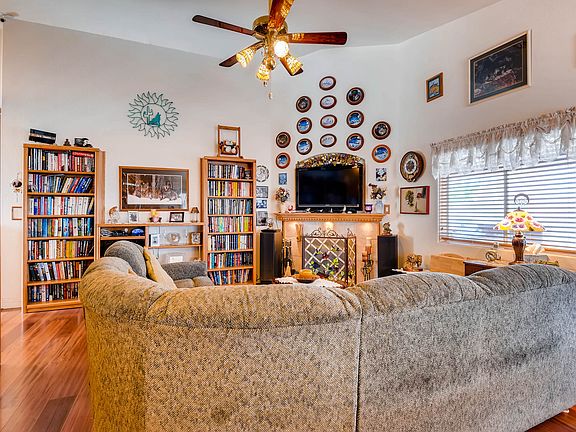 Custom mantle and tile