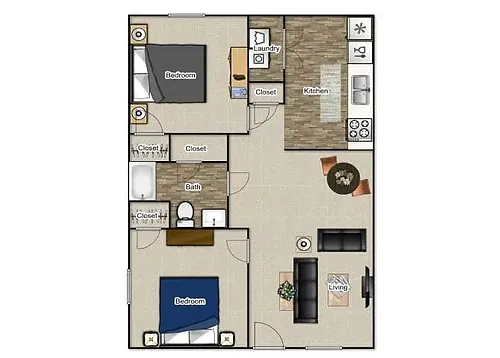 Floor plan The Willow