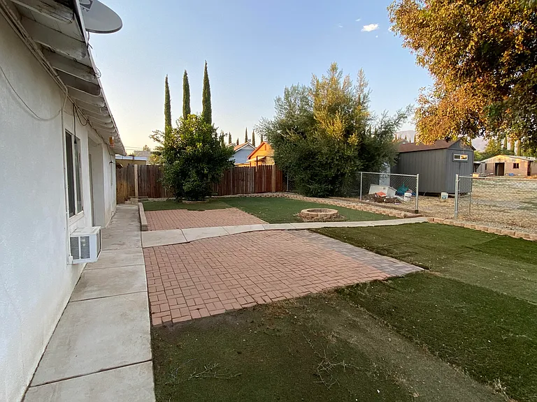back yard