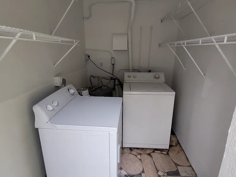Private washer and dryer