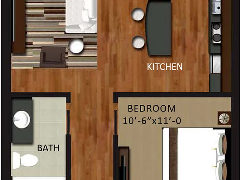 A2 649 sqft A2 649 sqft