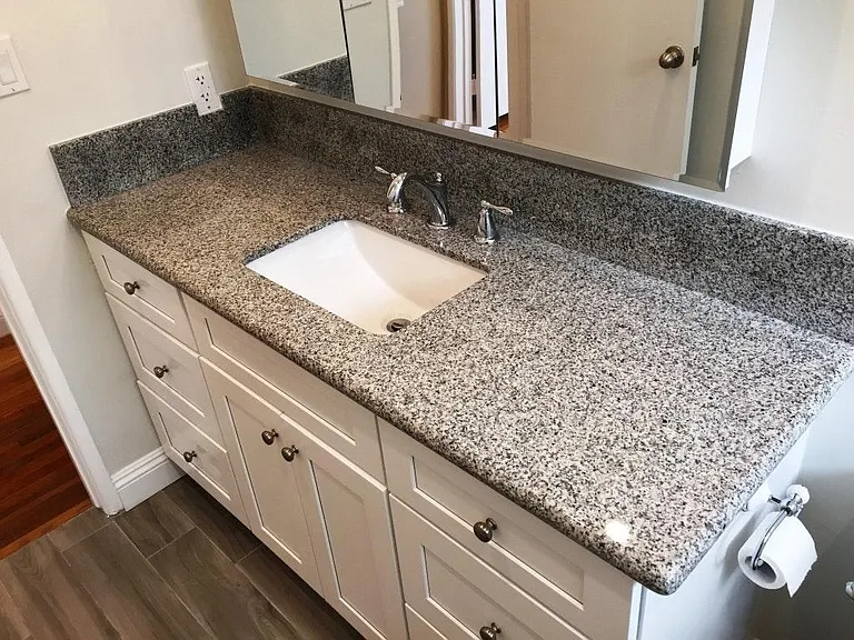 granite bath counter