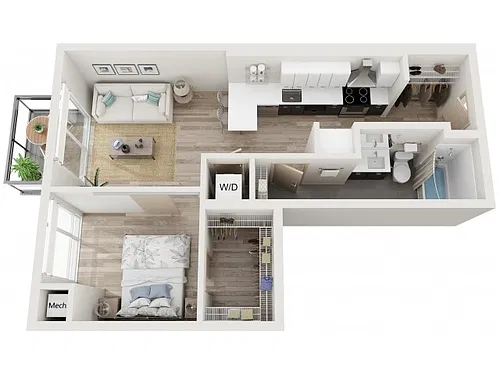 Floor plan B