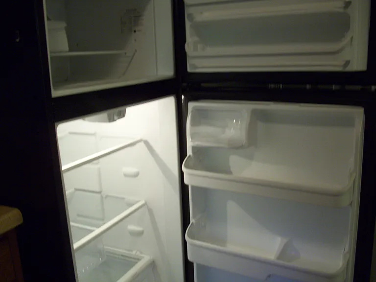 inside refrigerator
