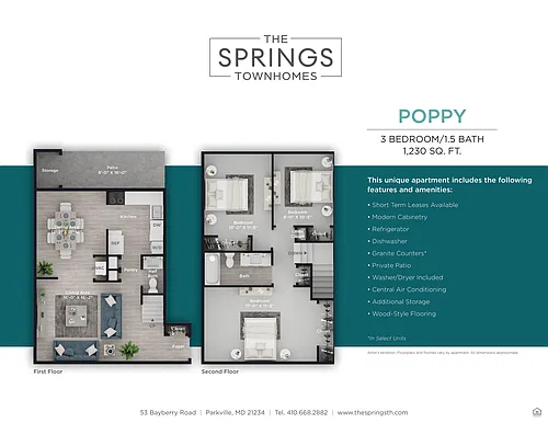 Floor plan Poppy