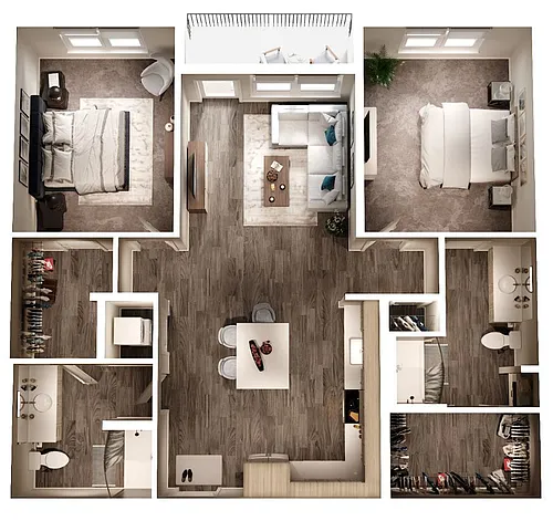 Floor plan B1
