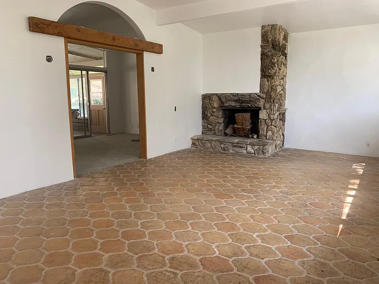 View from Entrance #2 door into entertaining room