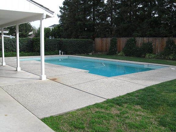 Backyard pool