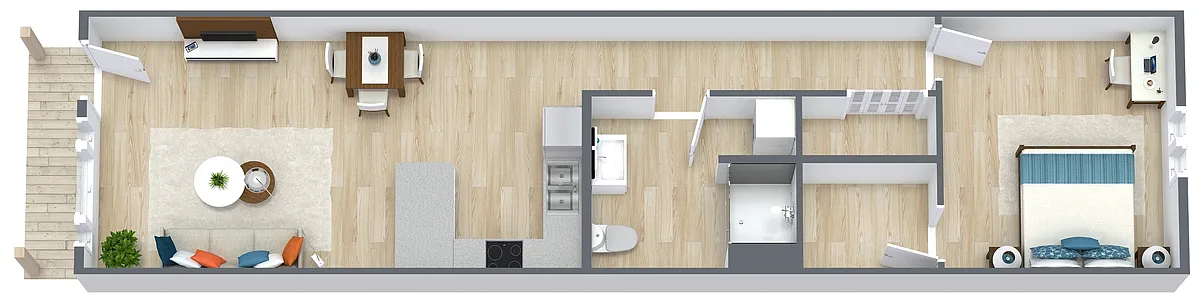 Floor plan The Rocky