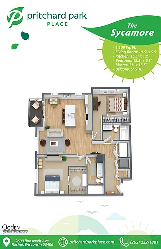 Floor plan The Sycamore