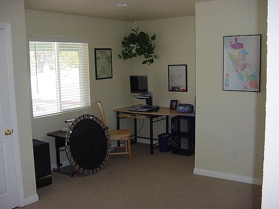 Den/Office with storage cabinet