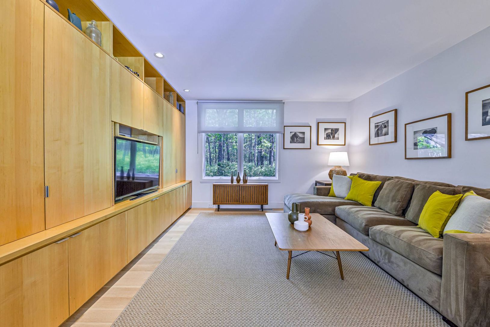 First Floor Den with Pocket Doors