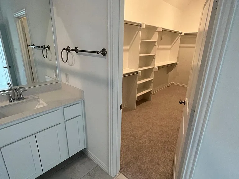 Master closet