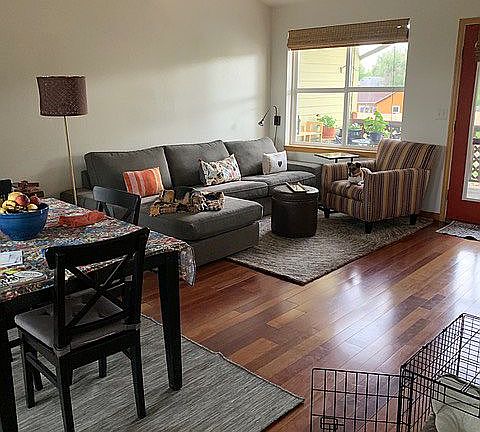 dining and living area