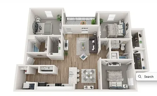 Floor plan 3 Bedroom