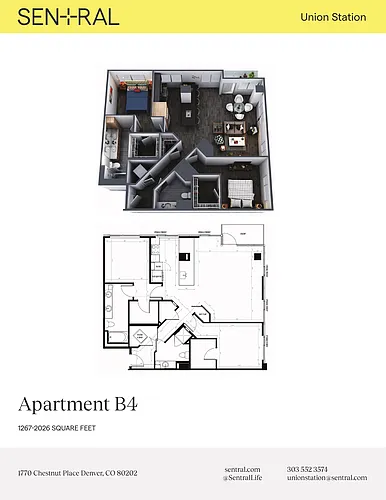 Floor plan B4
