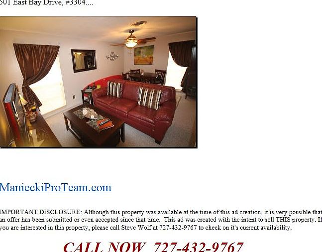 1st image of 501 E Bay Dr APT 3304