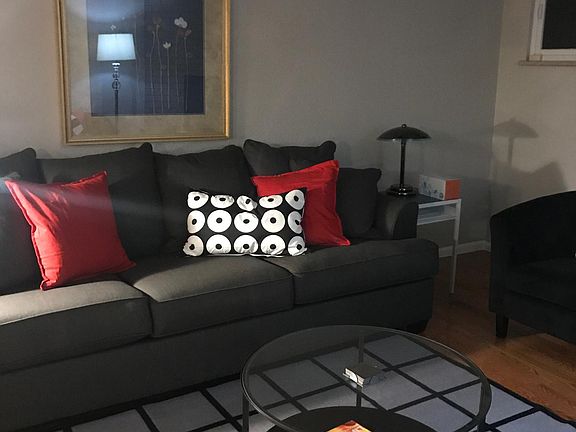 Seating area off kitchen and patio.