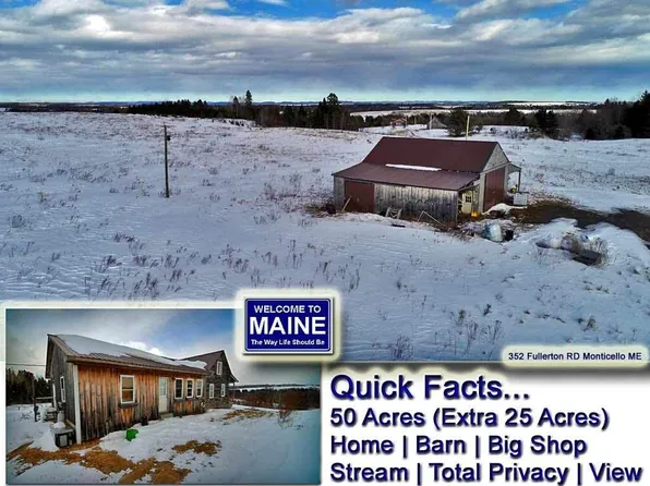 352 Fullerton Road, Monticello, ME 04760