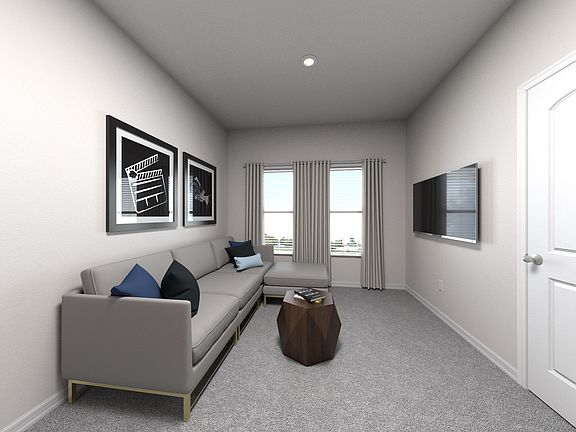 The upstairs loft gives the kids a place to hang out.