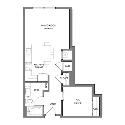 Floor plan Aspen J4