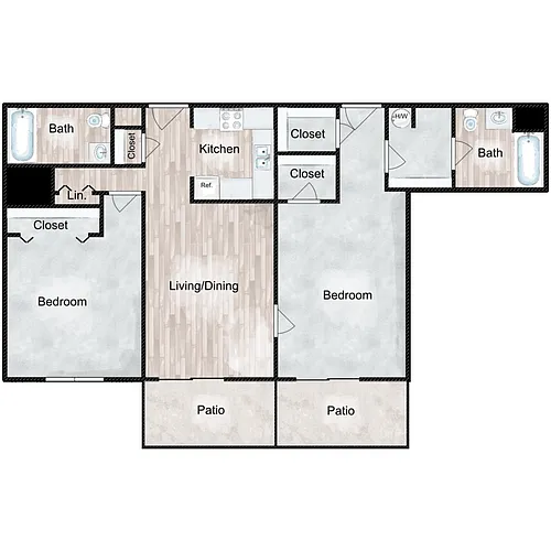 Floor plan The Hollywood