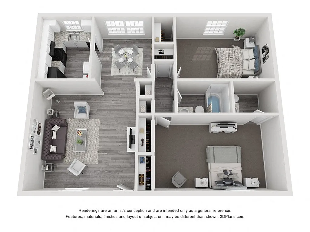 Floor plan B3