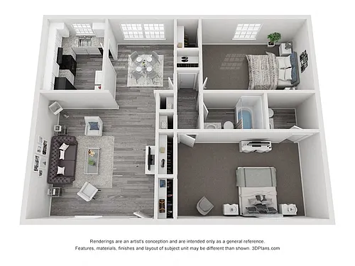 Floor plan B3