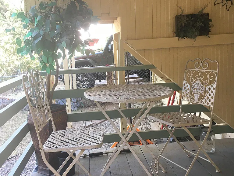 Deck area