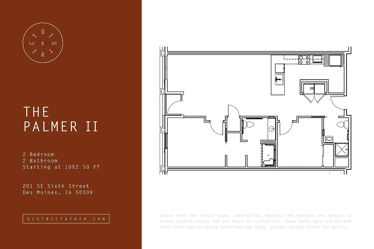 Floor plan Palmer II