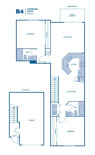 Floor plan B4
