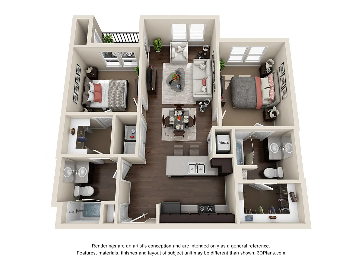 Floor plan B