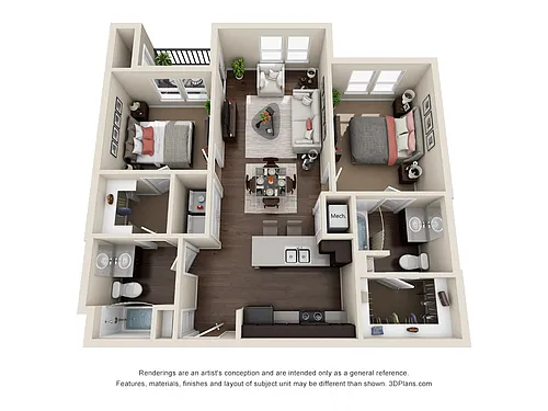 Floor plan B