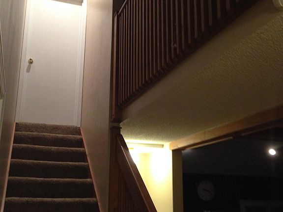 Stairway to master bed/loft